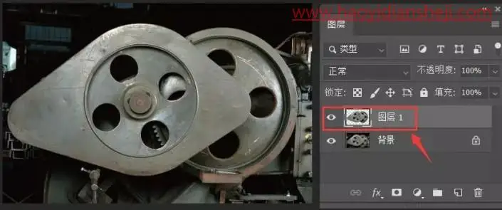 生锈效果，给零件制作逼真的生效效果_www.haoyidiansheji.com