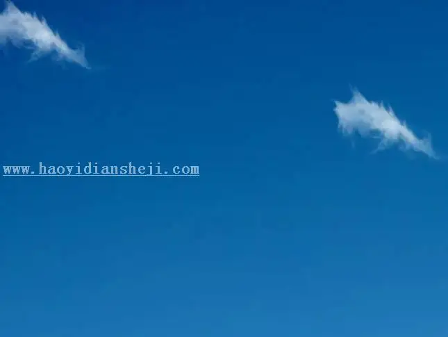 海报教程，用Photoshop设计道旗海报效果_www.haoyidiansheji.com