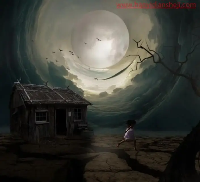 奇幻合成，制作科技感十足的电影场景照片_www.haoyidiansheji.com