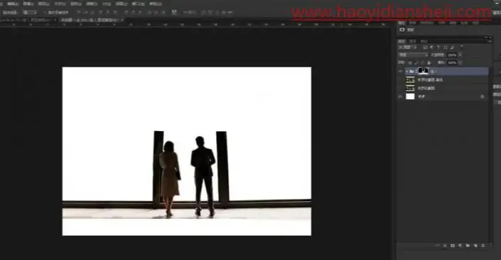 奇幻合成，制作一张超现实的森林里观鱼的场景_www.haoyidiansheji.com