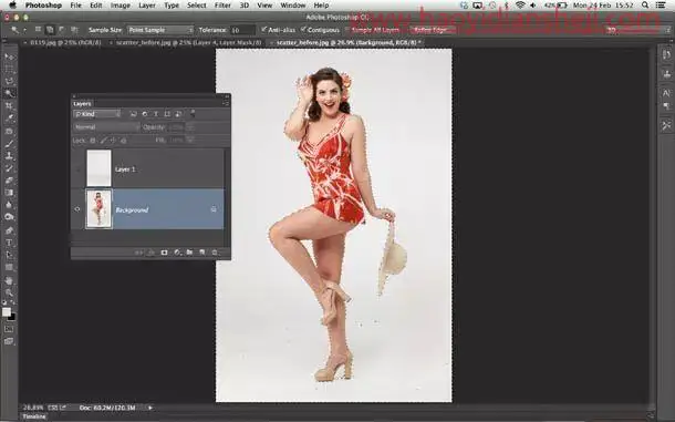碎片效果，通过PS给人物制作风化流体效果_www.haoyidiansheji.com