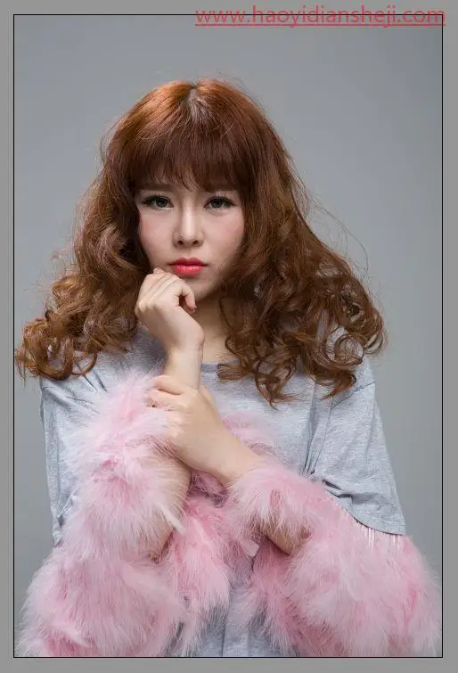 彩妆教程，在PS里打造打造甜美粉嫩少女写真照片后期_www.haoyidiansheji.com