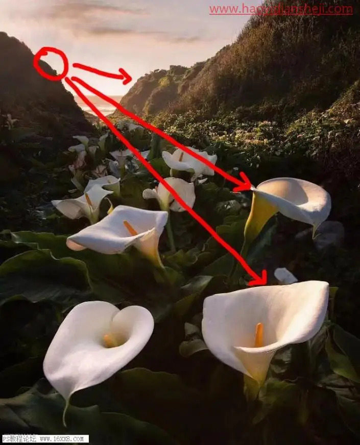 风景照片，如何用PS给风光大片营造更好的光线_www.haoyidiansheji.com