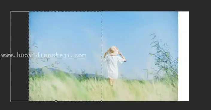 小清新，用PS制作外景人像淡雅风格照片_www.haoyidiansheji.com