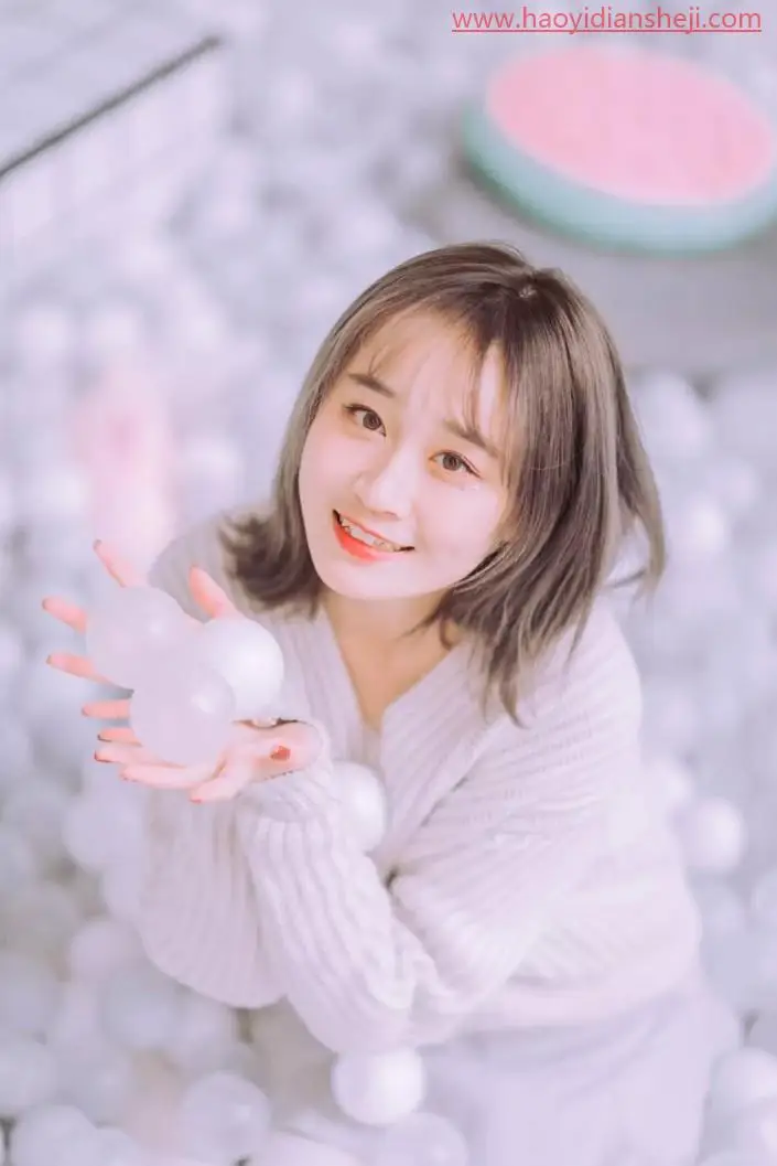 人像调色，通过LR调出卡哇伊的少女风人像_www.haoyidiansheji.com