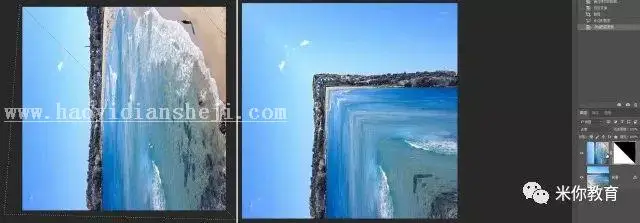 创意合成，PS合成超酷立体空间效果_www.haoyidiansheji.com
