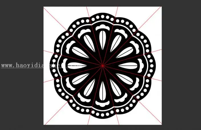 蕾丝字，利用笔刷制作蕾丝花边文字效果_www.haoyidiansheji.com