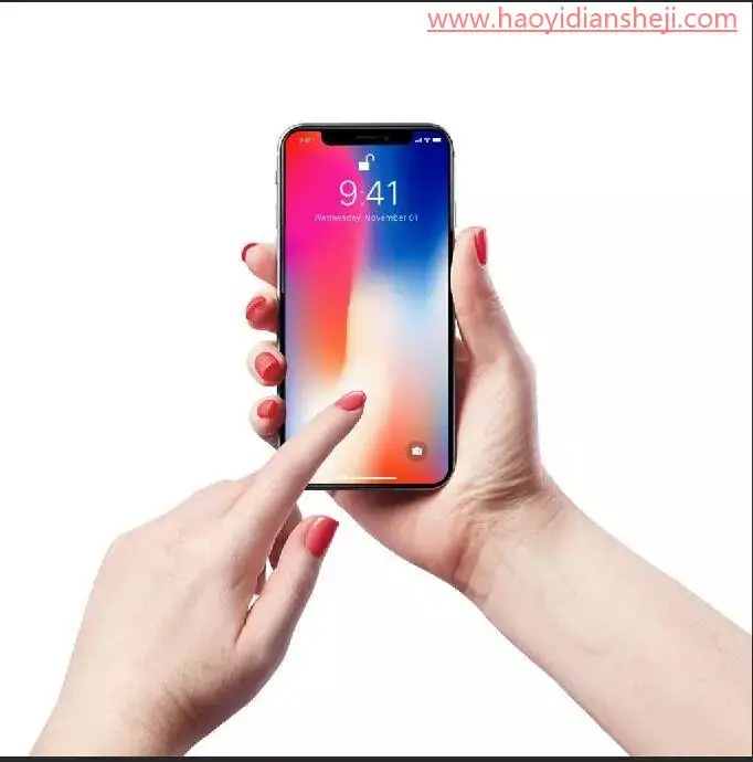 动态图片，在ps中制作翻页的动态手机效果图_www.haoyidiansheji.com