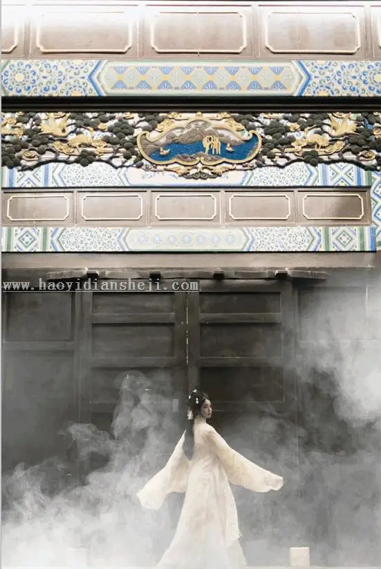 古风后期，通过LR把仙气十足的古风摄影前期后期全部教给你_www.haoyidiansheji.com