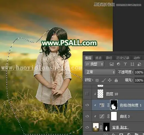 晨曦效果，通过PS给外景照片添加漂亮的晨曦效果_www.haoyidiansheji.com