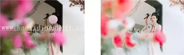 古风照片，通过PS给外景汉服人像制造古典色彩感_www.haoyidiansheji.com