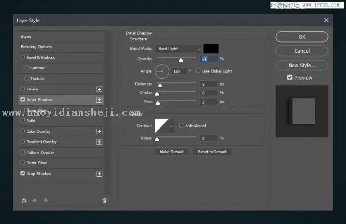 立体字，用PS制作绿叶构成的3D立体字_www.haoyidiansheji.com