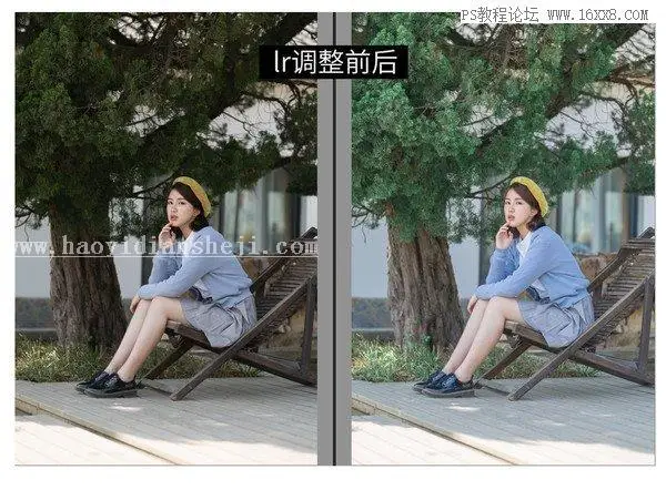 清新人像，用PS打造室外清新通透的清新人像_www.haoyidiansheji.com