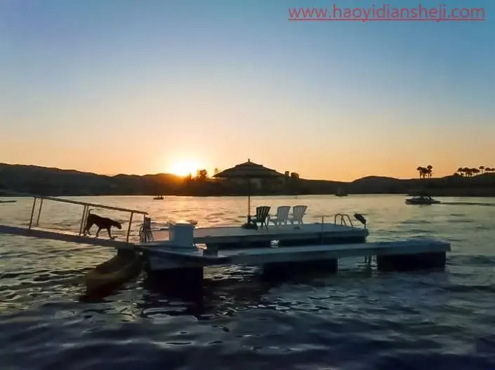 风景照片，调出海上漂亮的落日照片_www.haoyidiansheji.com