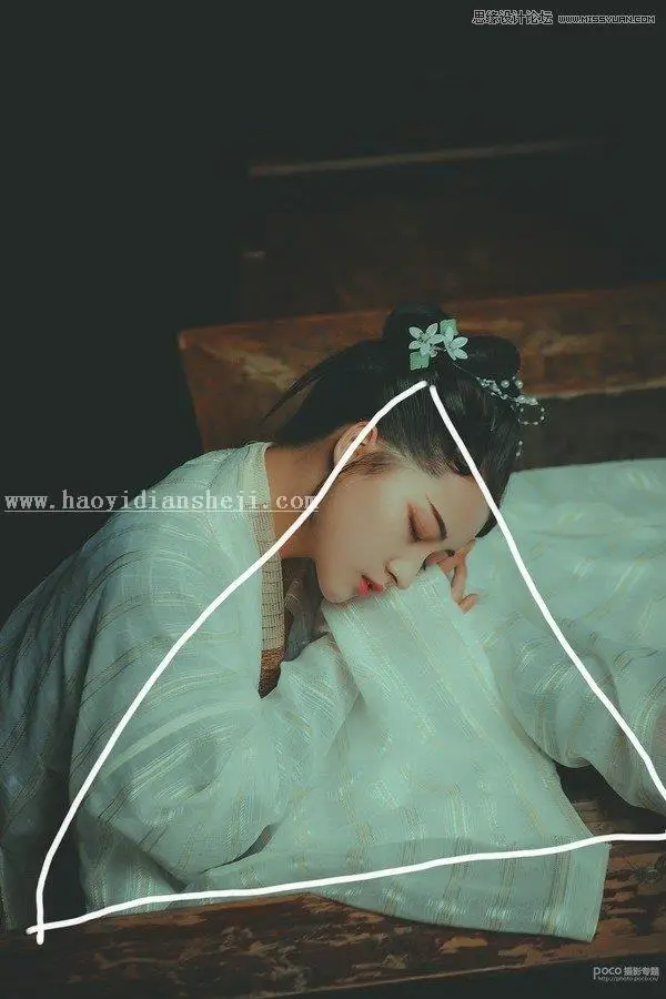 古风人像，通过PS调出胶片色调的古风照片_www.haoyidiansheji.com