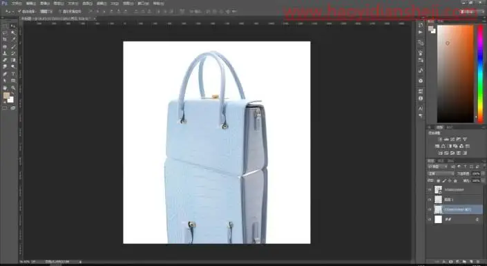倒影效果，在ps中给商品制作倒影_www.haoyidiansheji.com