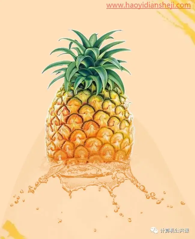 照片合成，通过PS设计一幅创意蜡烛人的造型_www.haoyidiansheji.com