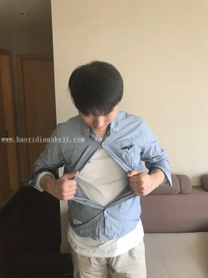 创意合成，用PS合成一种肚子变天空的照片_www.haoyidiansheji.com