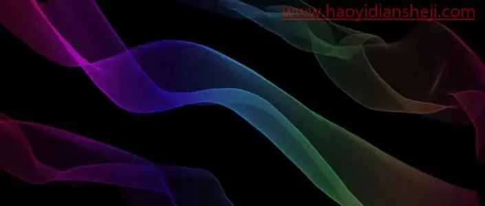 工具运用，用PS中的画笔工具自制柔美的丝带笔刷_www.haoyidiansheji.com