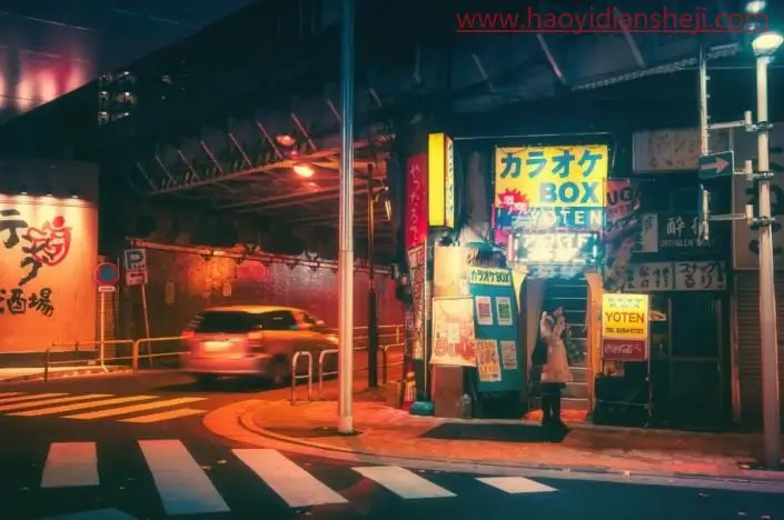 夜景调色，如何后期调出绚丽多彩的夜景色调_www.haoyidiansheji.com
