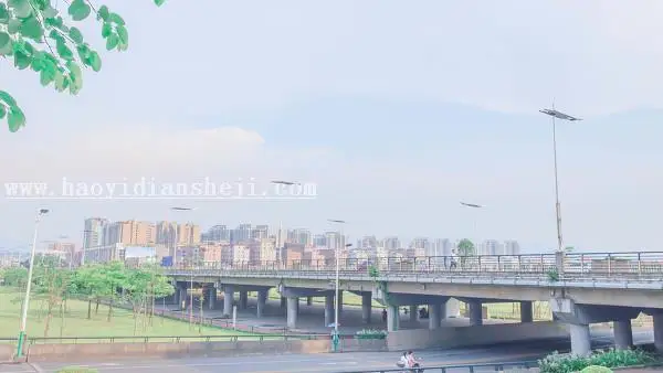 城市风景，提出明亮的城市风光照片_www.haoyidiansheji.com