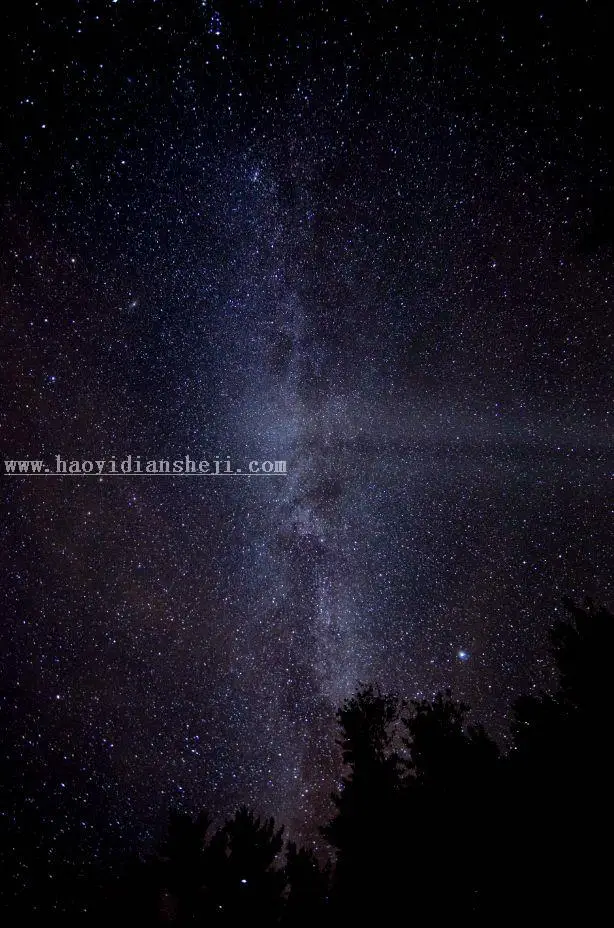 星空调色，教你PS快速修出炫丽星空_www.haoyidiansheji.com