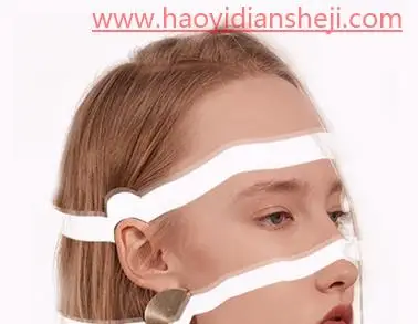 海报设计，给人物制作创意十足的切割海报照片_www.haoyidiansheji.com