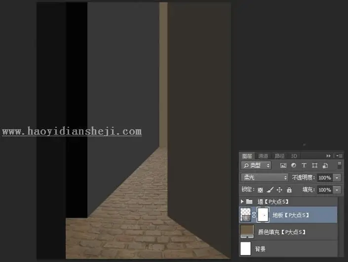 合成效果，用Photoshop合成科幻神秘感房屋_www.haoyidiansheji.com