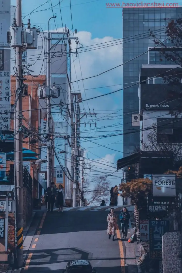 电影色调，调出日韩剧里面的电影质感的冷色调_www.haoyidiansheji.com