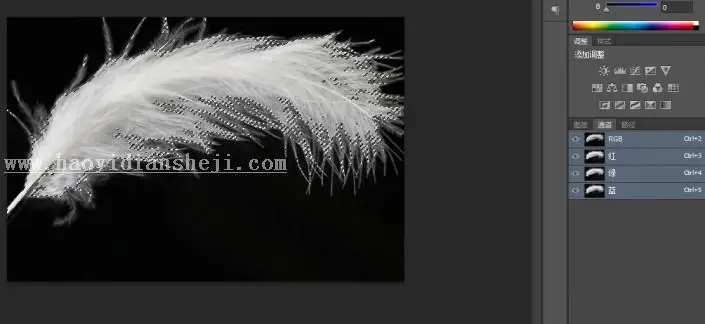 抠图教程，一招就能抠羽毛、玻璃、火焰_www.haoyidiansheji.com
