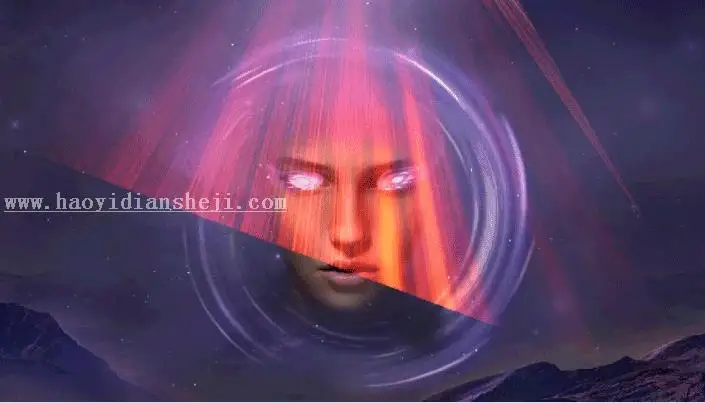 场景合成，用PS合成一个抽象的超现实科幻人物_www.haoyidiansheji.com