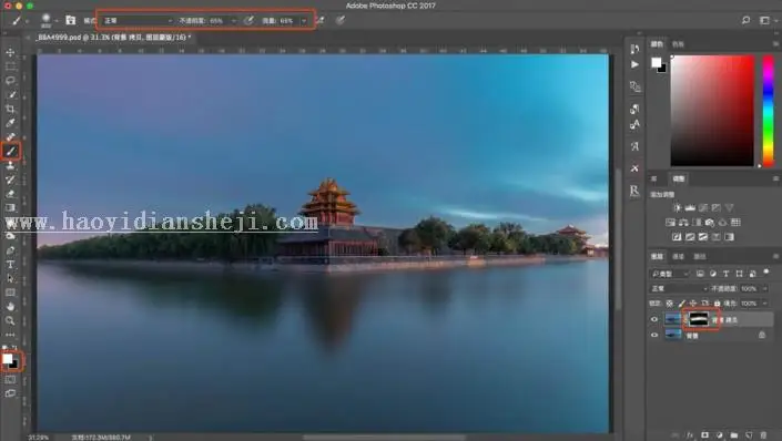 锐化知识，用PS给照片寻找最佳的锐化方法_www.haoyidiansheji.com