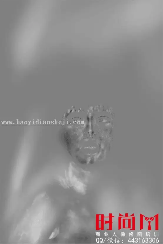 人像精修，用PS给妆容是圣诞主题的人像进行修图_www.haoyidiansheji.com