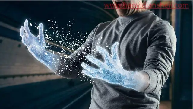 冰冻效果，合成一双被冰封的男人的双手_www.haoyidiansheji.com