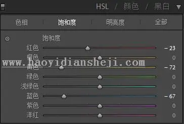 胶片效果，用LR调出浓郁电影感的冷暖相间效果的照片_www.haoyidiansheji.com