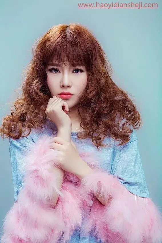 彩妆教程，在PS里打造打造甜美粉嫩少女写真照片后期_www.haoyidiansheji.com