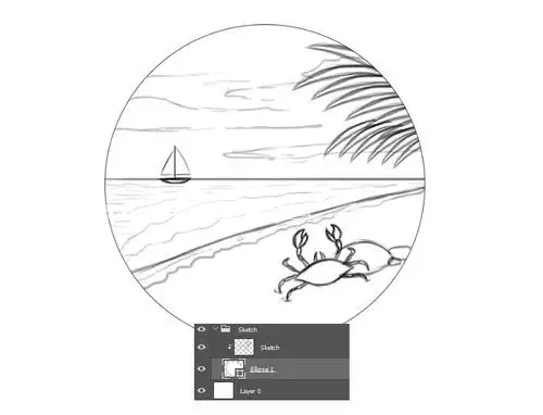 翻译教程，给手绘画调色变换场景教程_www.haoyidiansheji.com