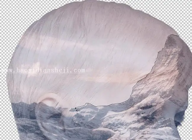 多重曝光，用PS制作文艺创意的人物多重曝光_www.haoyidiansheji.com
