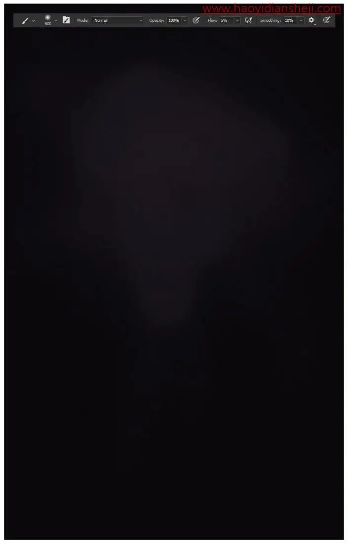玻璃效果，通过PS给人物添加逼真的玻璃破碎效果_www.haoyidiansheji.com