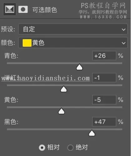 胶片色，通过PS调出暗调胶片感人像照片_www.haoyidiansheji.com