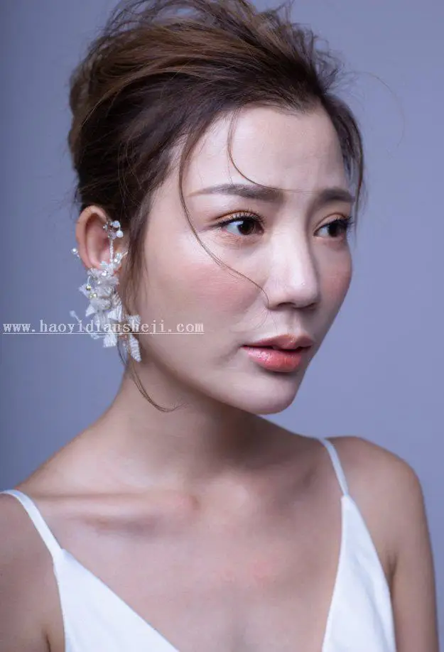 皮肤精修，用PS打造干净透亮的人物妆面造型_www.haoyidiansheji.com