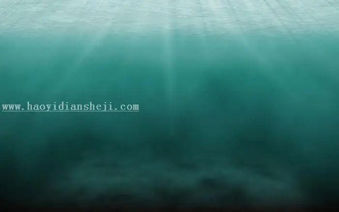 场景合成，合成跌落海底的海底场景_www.haoyidiansheji.com