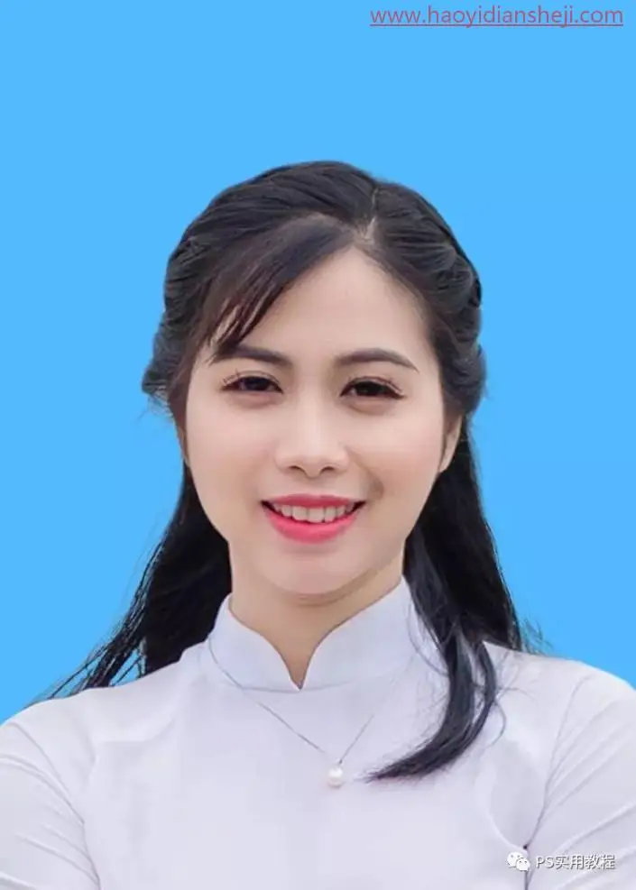 证件照，把生活照从抠图修图调色到排版的寸照制作过程_www.haoyidiansheji.com