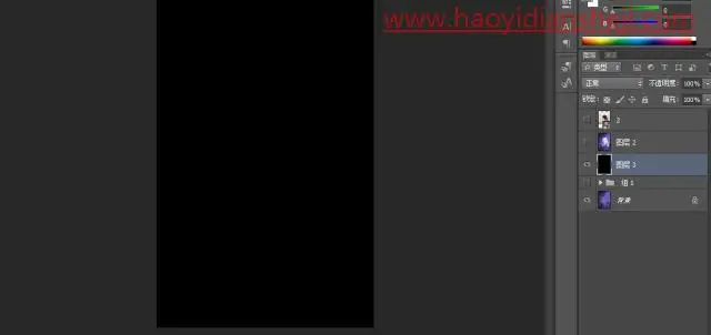 星空效果，打造梦幻星空人物照片_www.haoyidiansheji.com