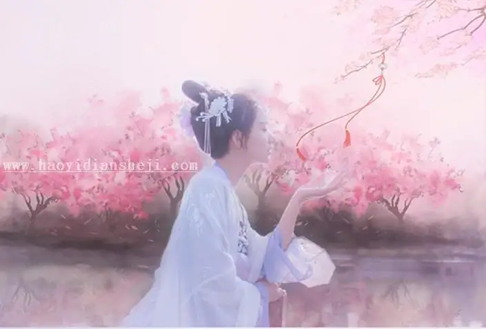 古风人像，通过PS拍出并修出古风古韵的古装人像_www.haoyidiansheji.com